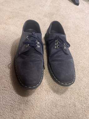 Dr. Martens x nanamica Plymouth Officer Marine Navy Suede Made in England